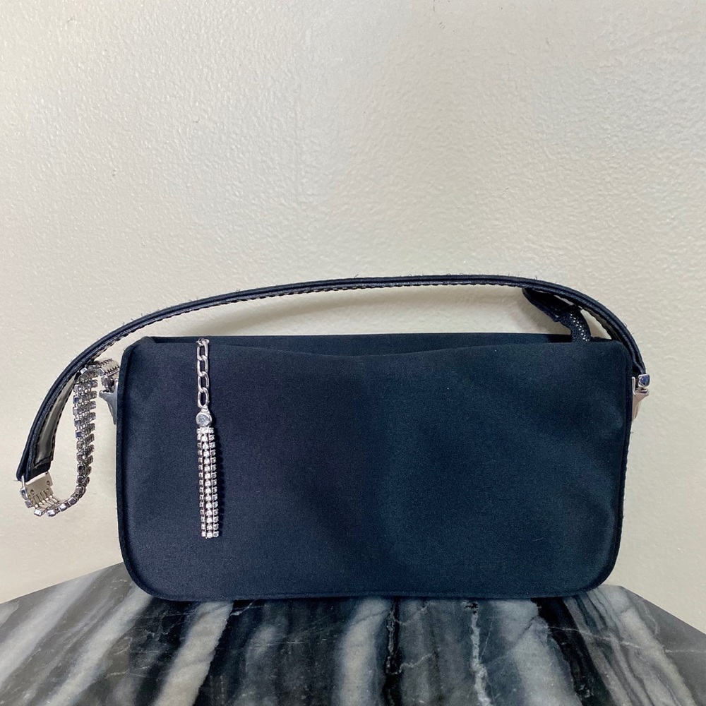 Emilio Pucci Crystal and Satin Evening Bag